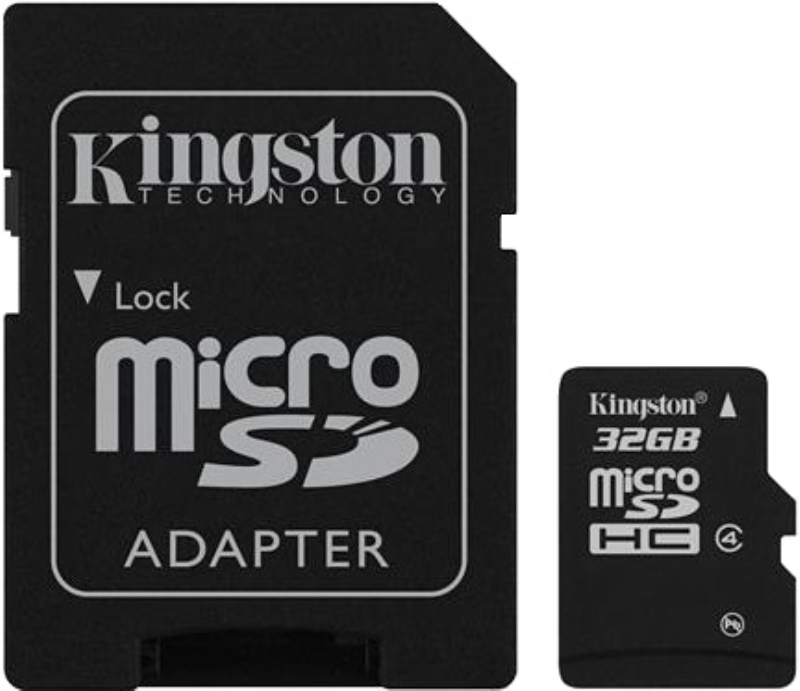 KINGSTON Memoria micro SD-HC 32 GB classe 4 Kingston